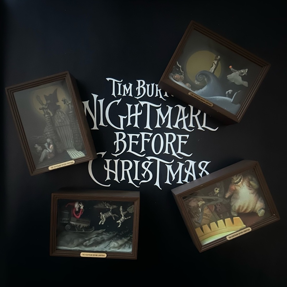 Nightmare Before Christmas Diorama Figure Set